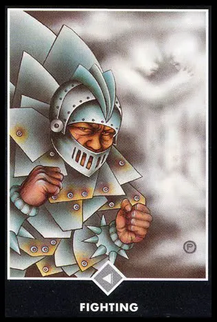 Рыцарь Облаков. Борьба. Ошо Дзен Таро