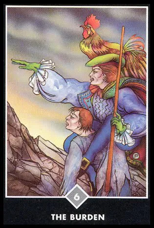 6 Облаков. Бремя. Ошо Дзен Таро 6 Облаков. Бремя. Ошо Дзен Таро