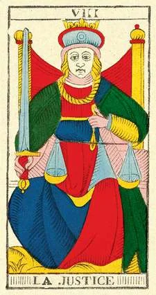 1760 Tarot de Marseille by N. Conver