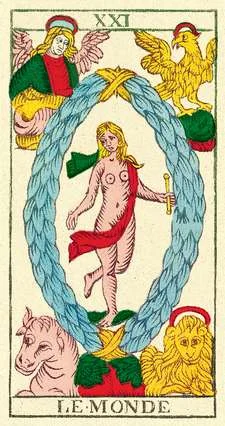 1760 Tarot de Marseille by N. Conver