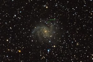 Сверхновая в галактике «Фейерверк» (NGC 6946)